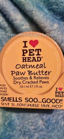 Paws wax - Oatmeal Natural Butter